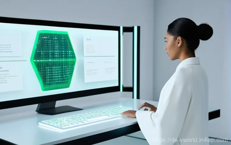 메타버스 패션쇼와 고객 경험 혁신 - **Prompt:** A seamless "phygital" experience, visually blending a high-fashion physical product with...